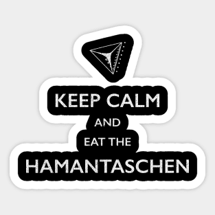 Keep Calm Hamantaschen Lover TShirt Sticker